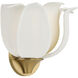 Elsie 1 Light 13.75 inch Warm Brass Wall Sconce Wall Light