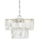 Turner 4 Light 16 inch Polished Nickel Chandelier Ceiling Light