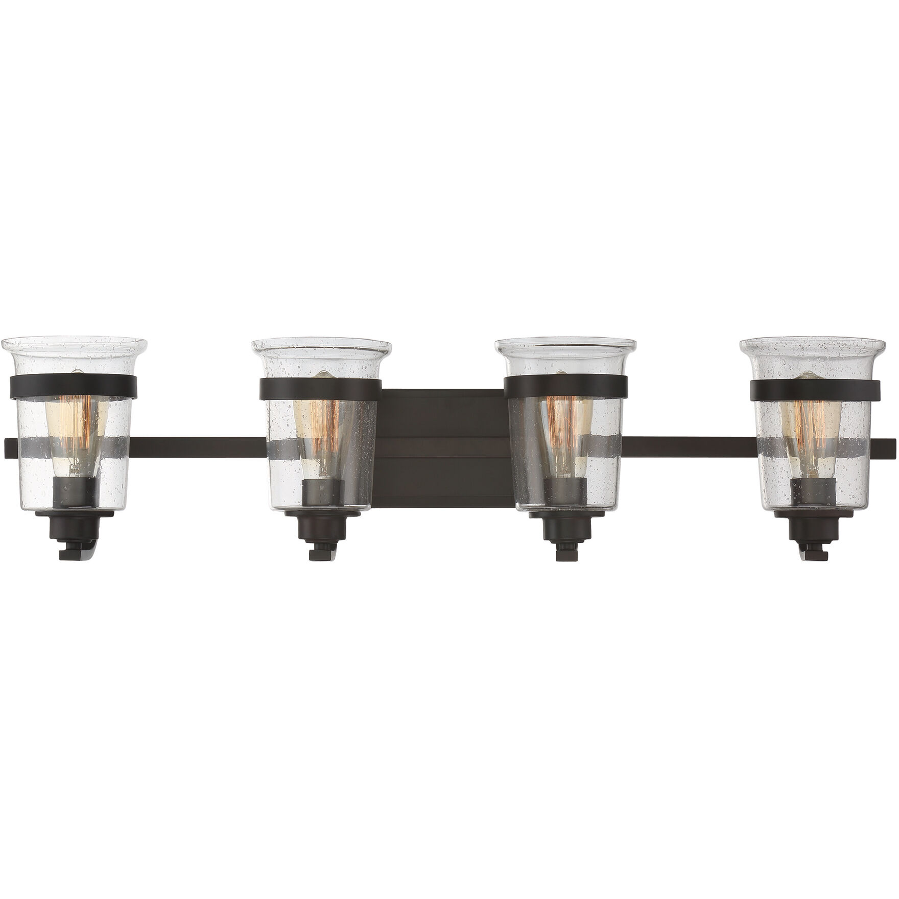 Goodwin 4 Light 32.88 inch English Bronze Bathroom Vanity Light Wall Light