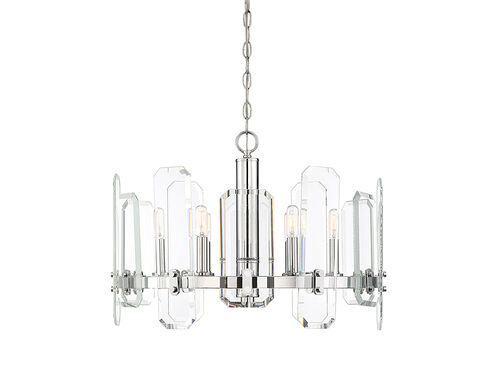 Harrow 6 Light 24 inch Polished Chrome Chandelier Ceiling Light