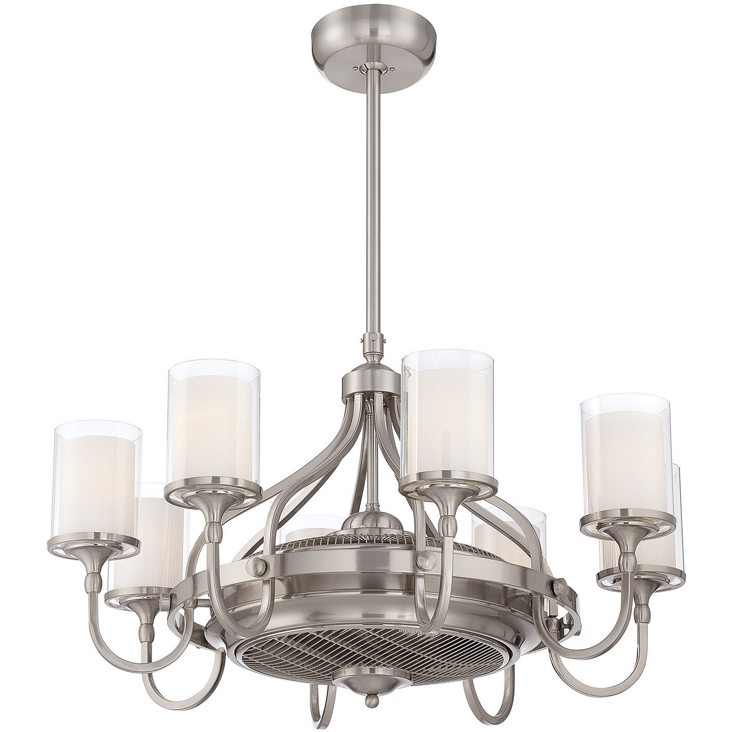 Savoy House 36-329-FD-SN Etesian 14 inch Satin Nickel with Silver