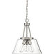 Calhoun 3 Light 15 inch Satin Nickel Pendant Ceiling Light, Essentials