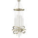 Mannheim 9 Light 21.45 inch Noble Brass Chandelier Ceiling Light