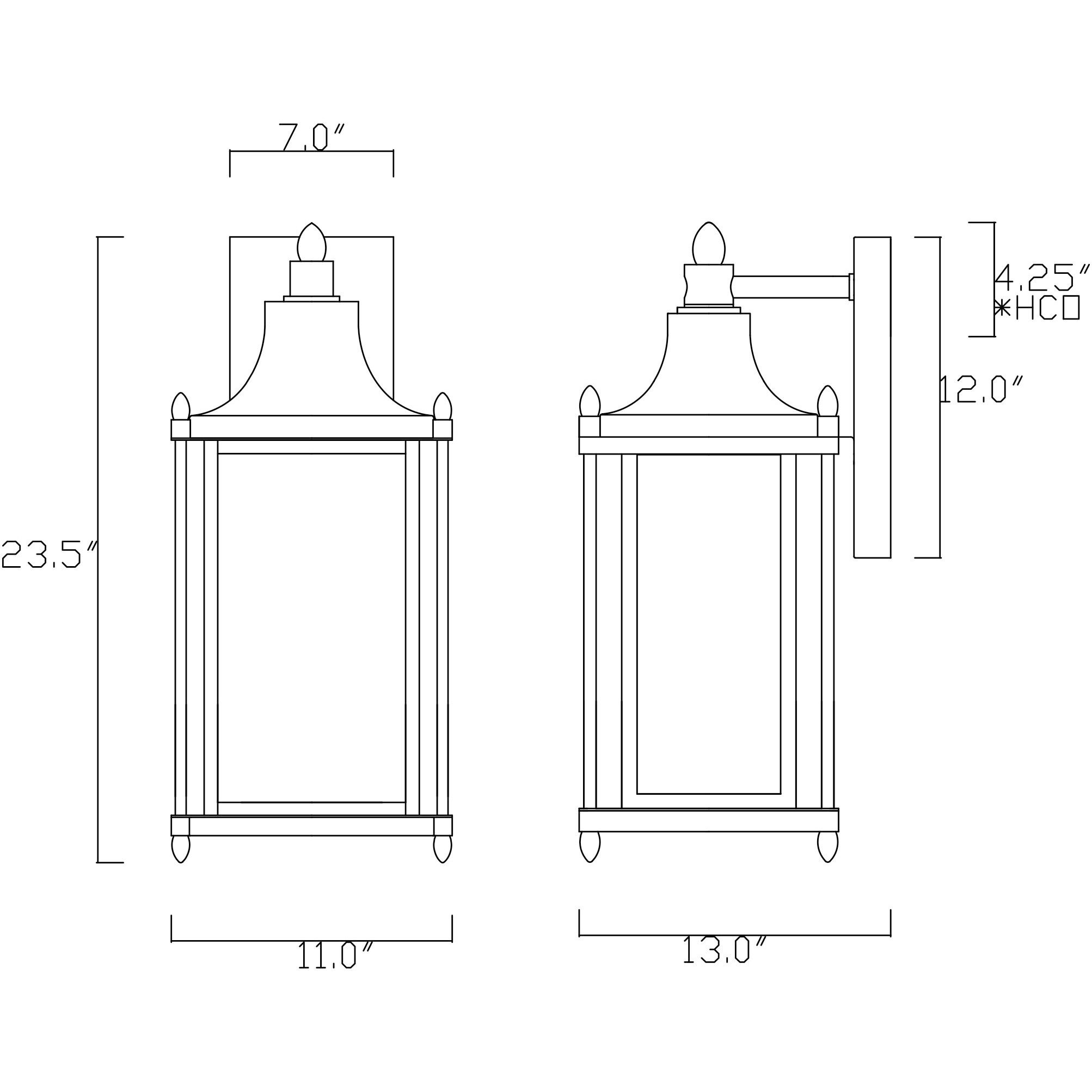 Dunnmore Outdoor Wall Lantern