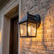 Exterior Collections Outdoor Wall Lantern in Rustic Bronze