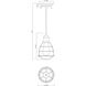 Vintage 1 Light 5.5 inch Satin Nickel Mini-Pendant Ceiling Light