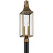 Lancaster 2 Light 27 inch Atlas Bronze Outdoor Post Lantern