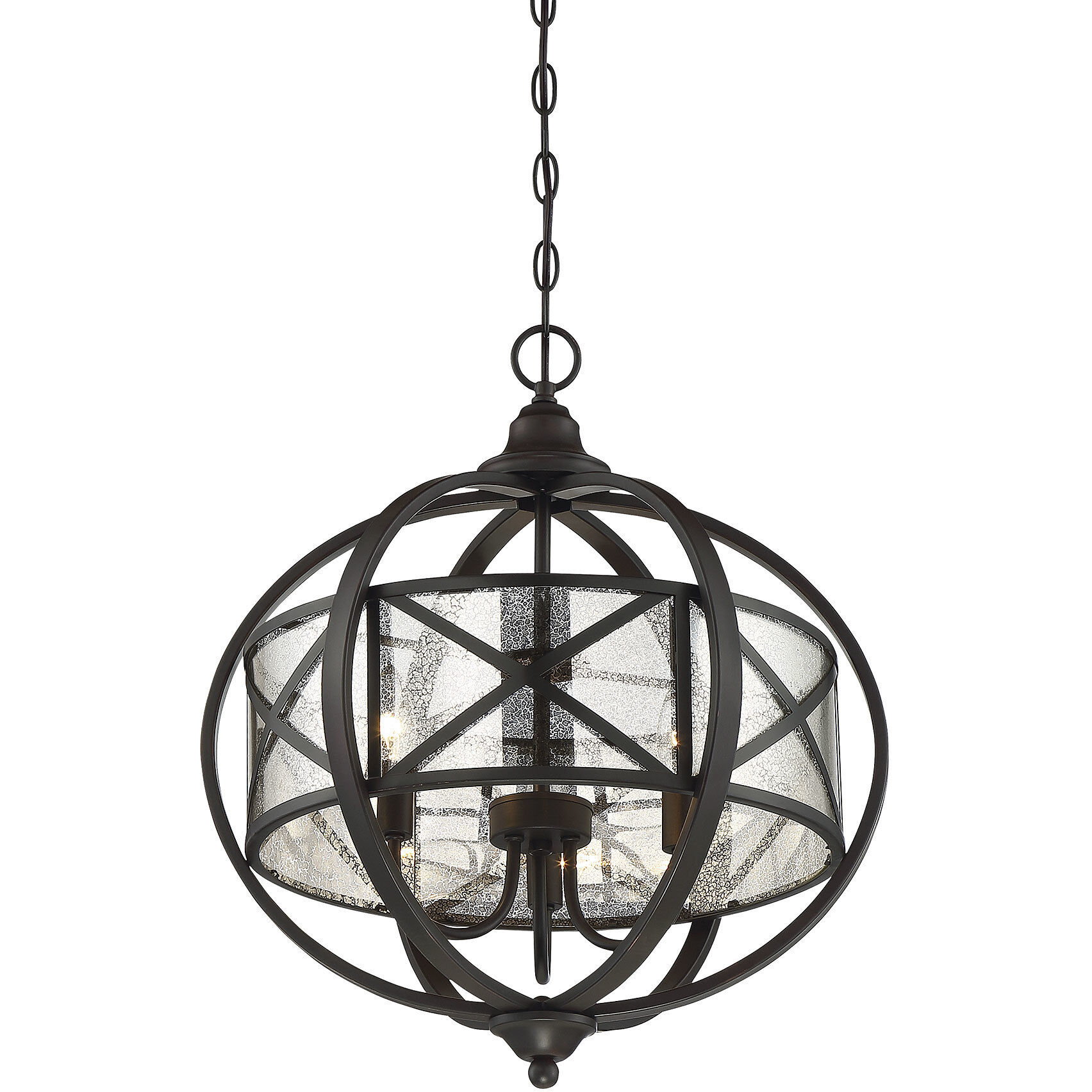 Holland 3 Light 19 inch English Bronze Pendant Ceiling Light