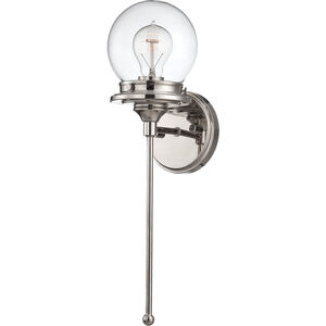 Downing 1 Light 6 inch Polished Nickel Sconce Wall Light