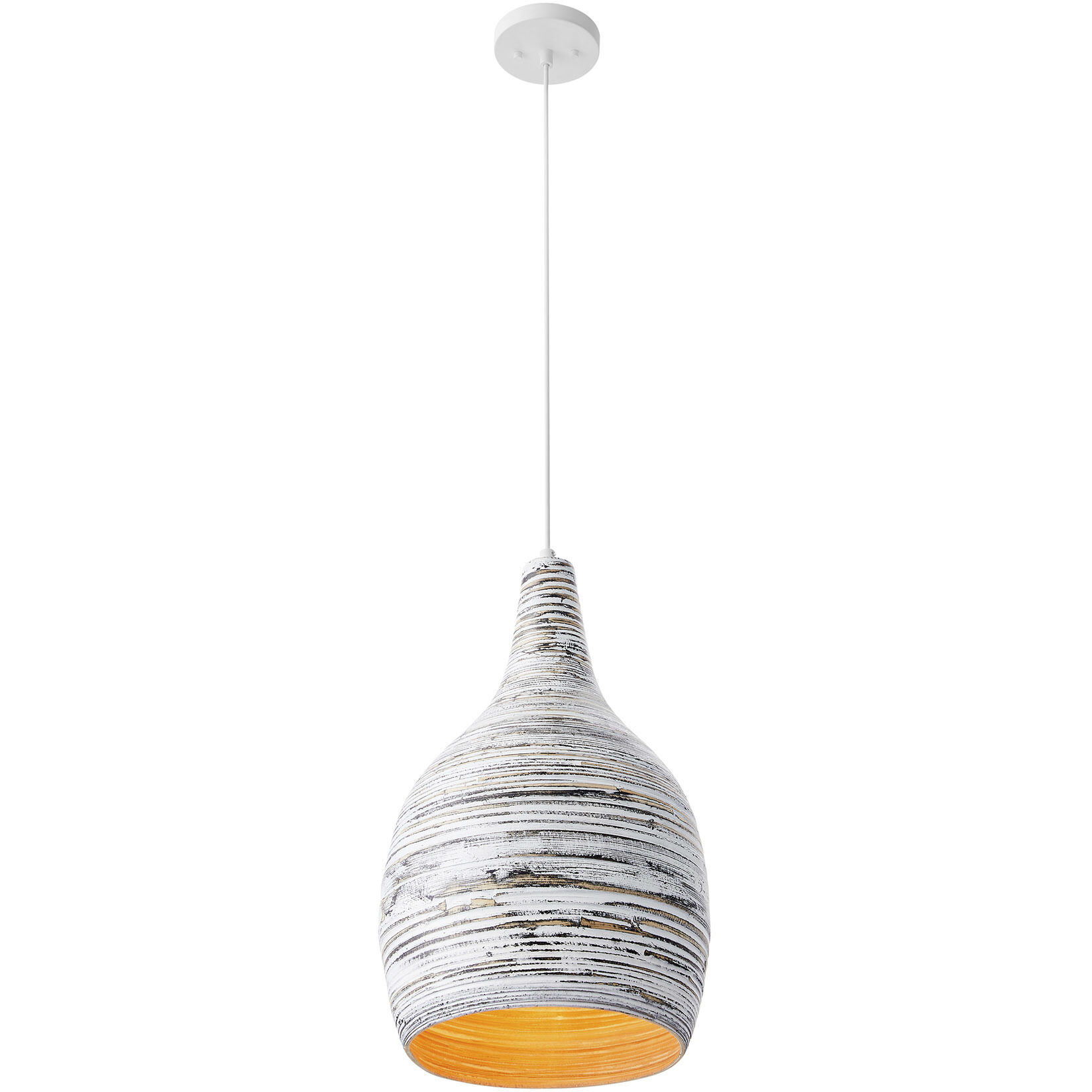 Balsam 1 Light 13 inch Brindled Bamboo Pendant Ceiling Light