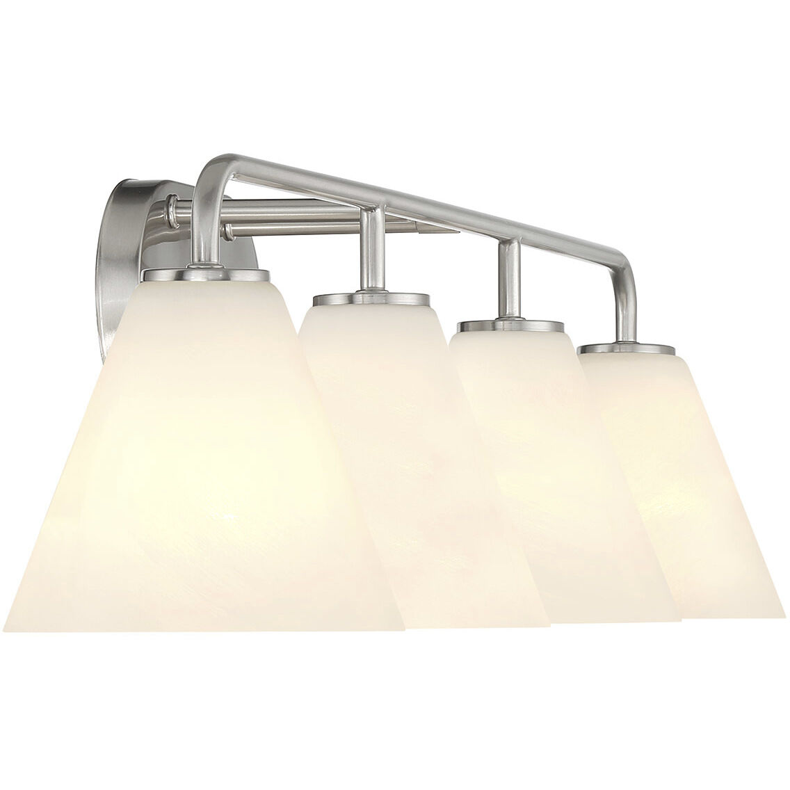 Blair 4 Light 35 inch Satin Nickel Bath Wall Light