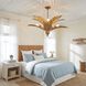 Palmera 10 Light 38 inch Gold Vein Chandelier Ceiling Light