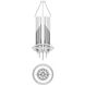 Mannheim 9 Light 21.45 inch Noble Brass Chandelier Ceiling Light