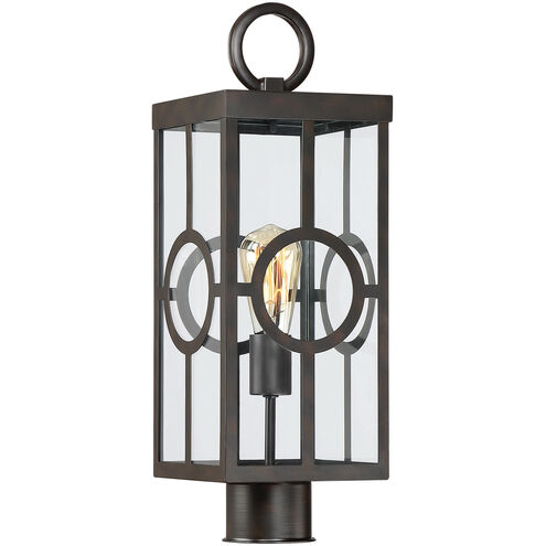 Lauren 1 Light 20 inch English Bronze Outdoor Post Lantern