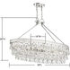 Windham 8 Light 38 inch Polished Nickel Linear Chandelier Ceiling Light