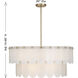 Ashton 10 Light 30 inch Noble Brass Pendant Ceiling Light, Essentials