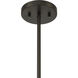 Porter 1 Light 8 inch Mediterranean Bronze Pendant Ceiling Light