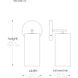 Lio 1 Light 5 inch Noble Brass Wall Sconce Wall Light