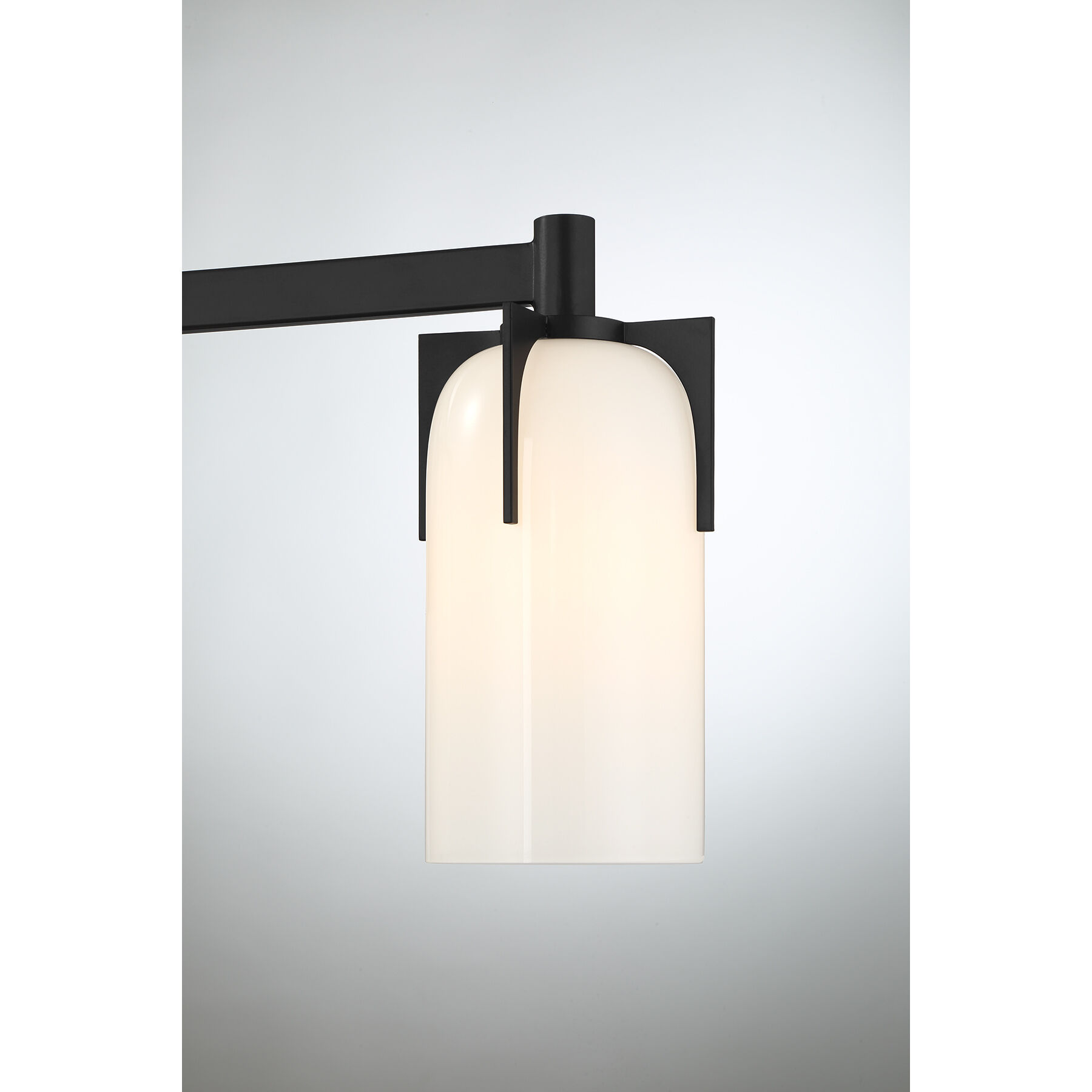 Caldwell 3 Light 24 inch Black Bathroom Vanity Light Wall Light