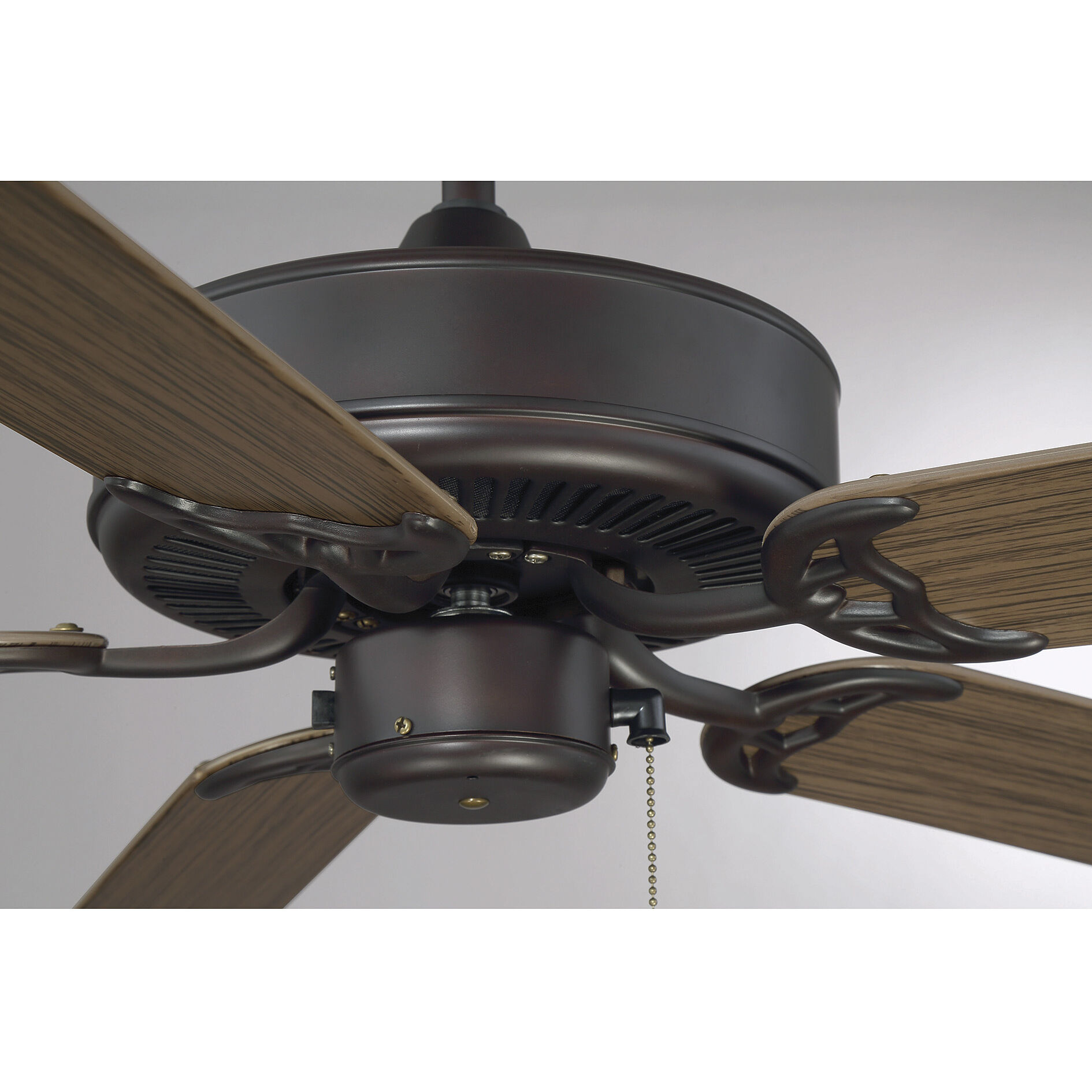 Nomad 52 inch English Bronze with Walnut Blades Ceiling Fan