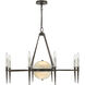 Sanger 10 Light 37 inch Mediterranean Bronze Chandelier Ceiling Light