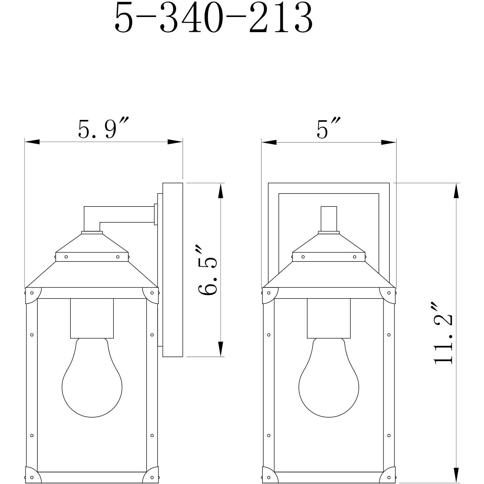 Brennan Outdoor Wall Lantern