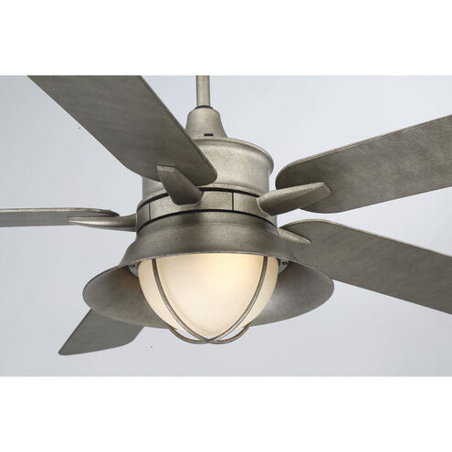 Hyannis 52 inch Aged Steel Outdoor Ceiling Fan