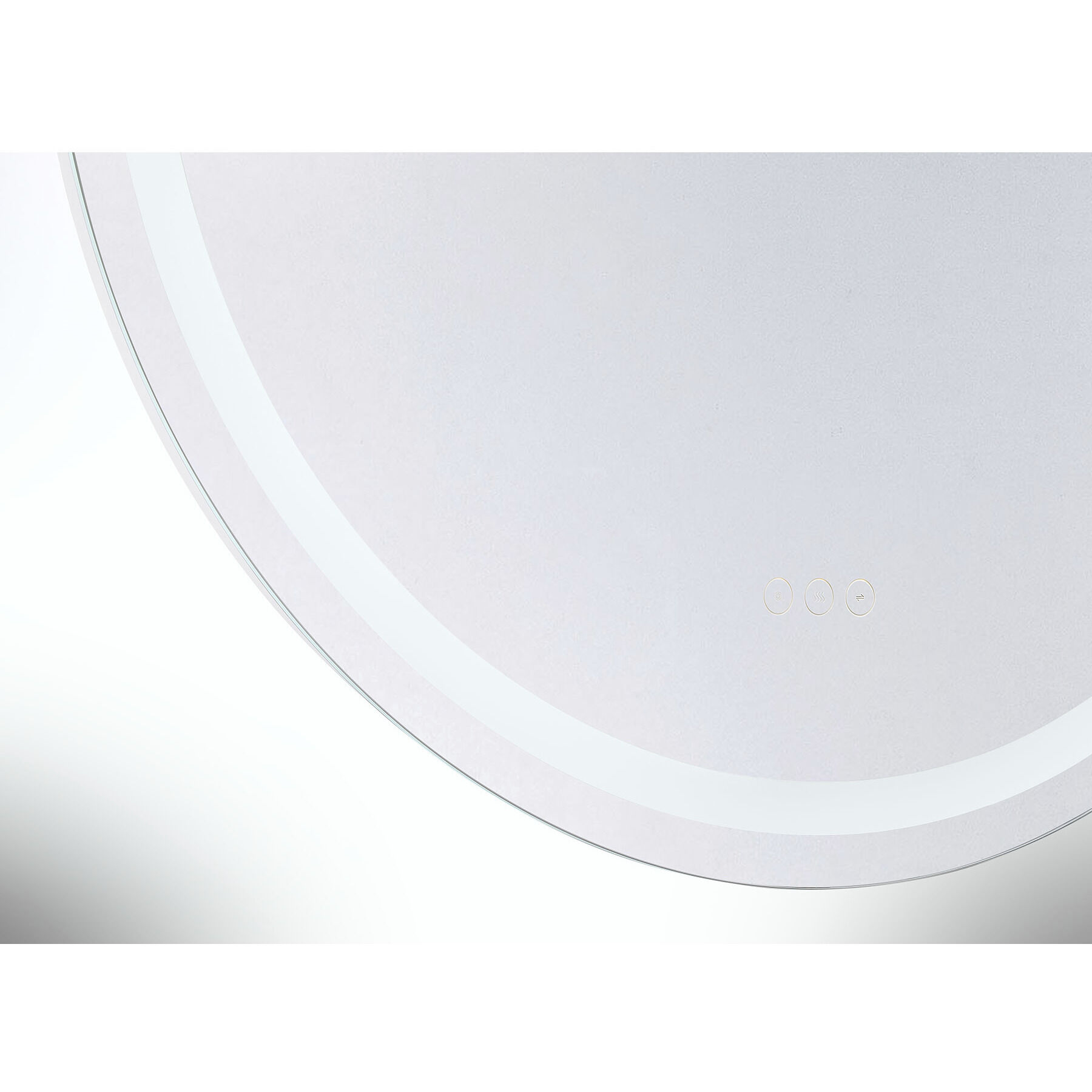 Beckett 32 X 32 inch Frost Mirror, Frontlit and Backlit
