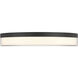 Clarion LED 13 inch Black Flush Mount Ceiling Light