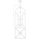 Talbot 8 Light 18 inch English Bronze and Warm Brass Pendant Ceiling Light, Large