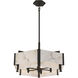 Orleans 6 Light 24.28 inch Black Cashmere Pendant Ceiling Light