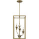 Strathmore 4 Light 15 inch Antique Patina Pendant Ceiling Light