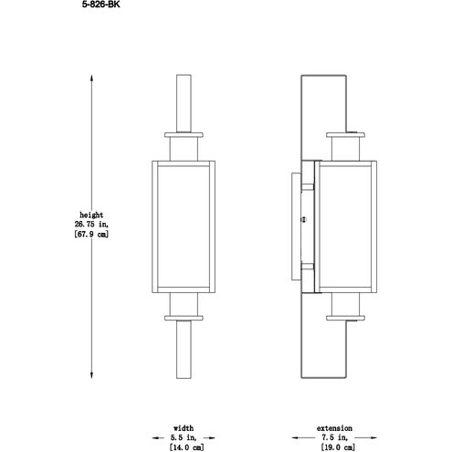 Ascott Outdoor Wall Lantern