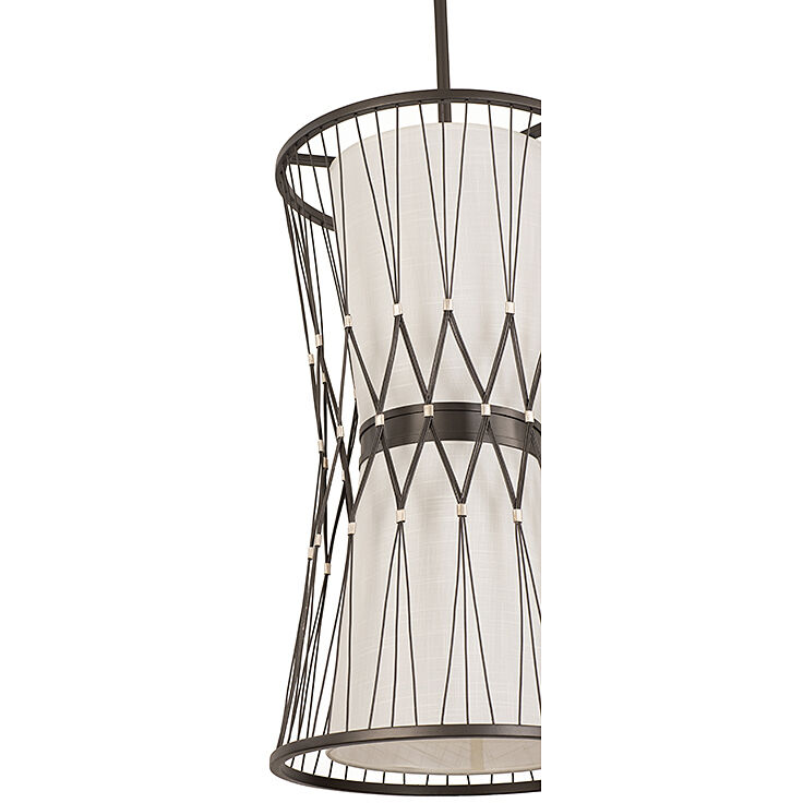 Joliet 6 Light 16 inch Rumba Pendant Ceiling Light