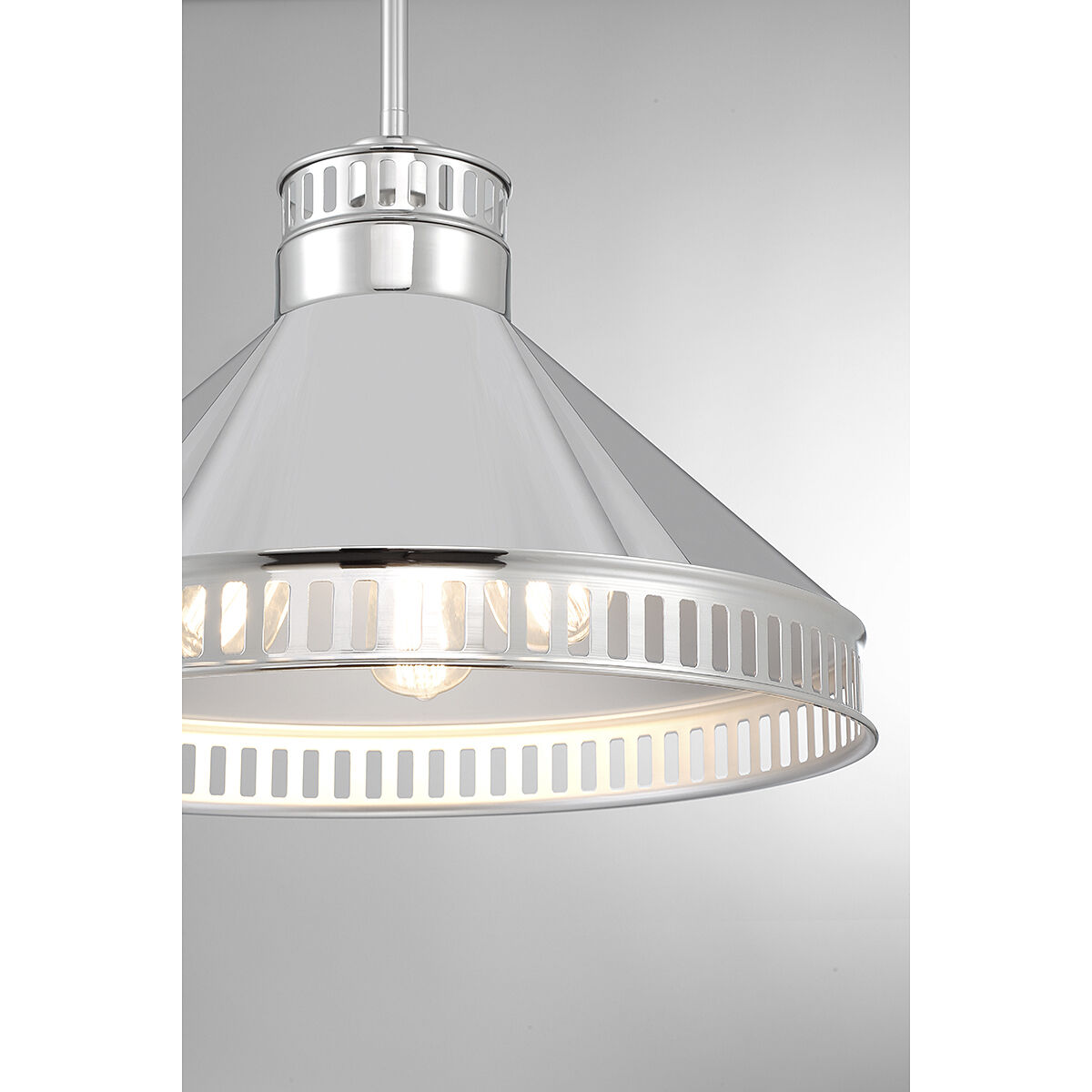 Savoy House Seagram 3 Light Pendant Polished Nickel