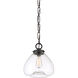 Vintage 1 Light 11.5 inch English Bronze Pendant Ceiling Light
