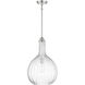 Brandon 1 Light 14 inch Polished Nickel Pendant Ceiling Light, Essentials