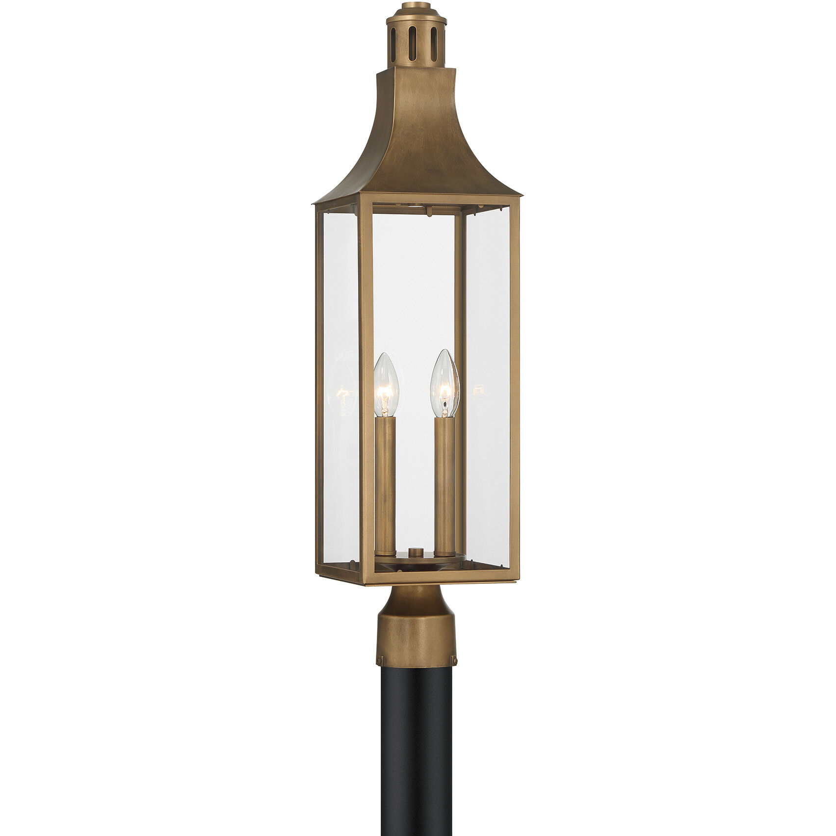 Lancaster 2 Light 7.00 inch Post Light & Accessory