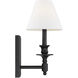 Washburn 1 Light 6.9 inch Classic Bronze Wall Sconce Wall Light, Essentials