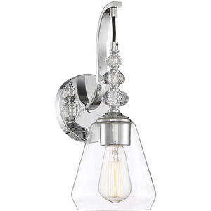 Apollo 1 Light 6 inch Polished Chrome Sconce Wall Light