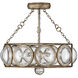 Warwick 3 Light 18 inch Brittannia Gold Convertible Semiflush Ceiling Light, Convertible