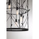 Lexington 5 Light 26 inch Matte Black Pendant Ceiling Light