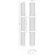 Lombard 4 Light 34 inch Polished Chrome Bath Light Wall Light