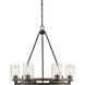 Lynwood 6 Light 28.5 inch Lodge Chandelier Ceiling Light, Lighting One