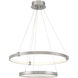 Mayer LED 28 inch Antique Nickel Chandelier Ceiling Light