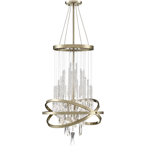 Mannheim 6 Light 19 inch Noble Brass Chandelier Ceiling Light