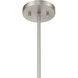 Porter 1 Light 8 inch Satin Nickel Mini-Pendant Ceiling Light