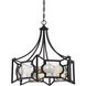 Chandler 6 Light 25 inch English Bronze Chandelier Ceiling Light