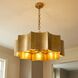 Shelby 3 Light 22.5 inch Gold Patina Pendant Ceiling Light