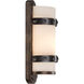 Alsace 1 Light 6 inch Reclaimed Wood ADA Sconce Wall Light